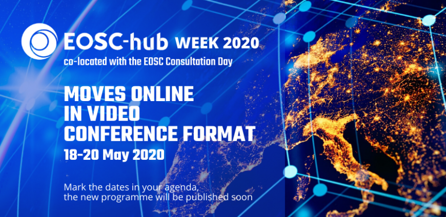 THE EOSC-HUB WEEK 2020 GOES VIRTUAL